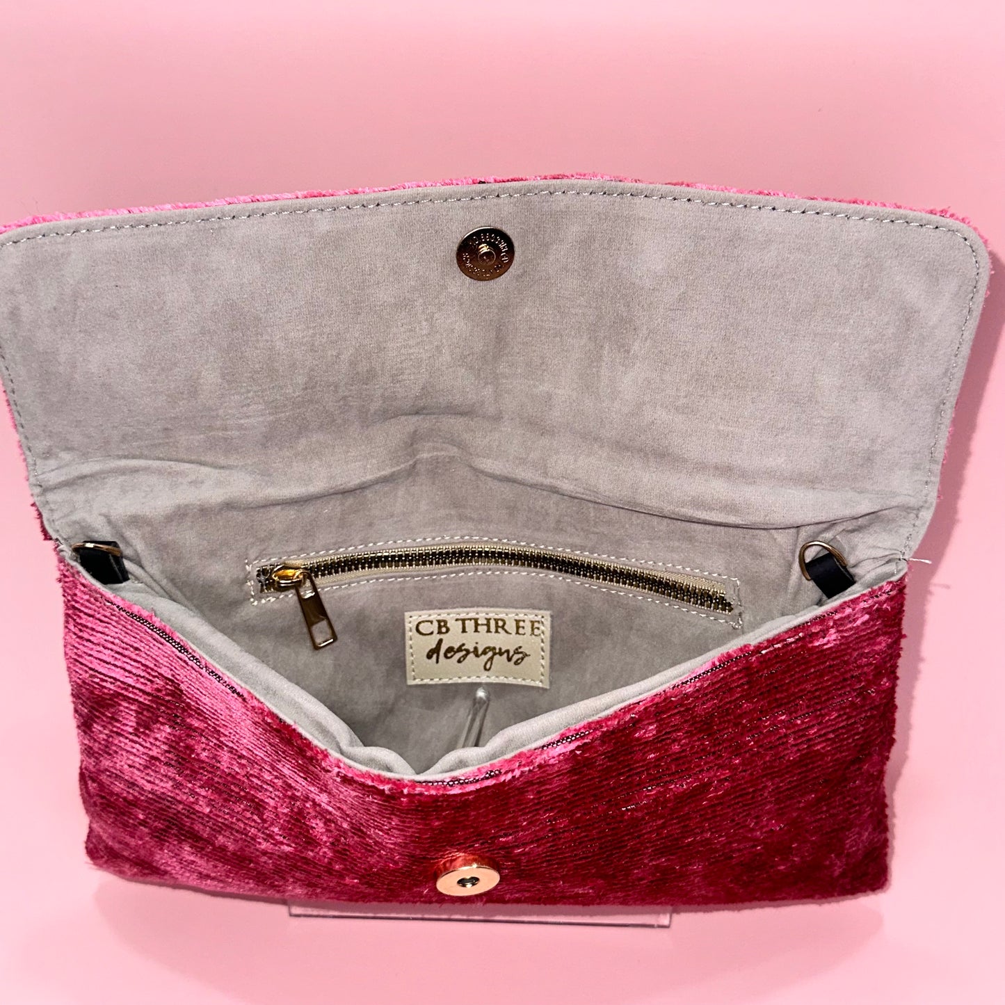 Rose Pink Clutch