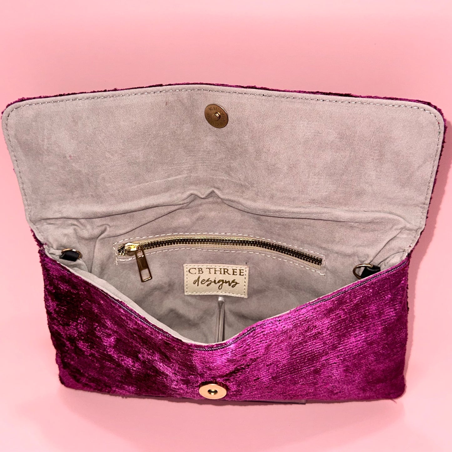 Magenta Clutch