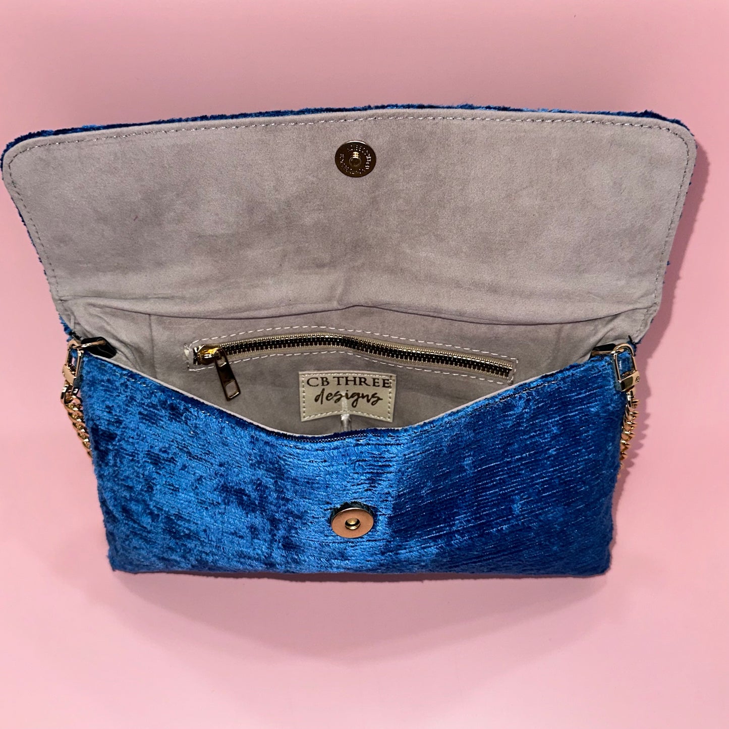 Royal Blue Clutch