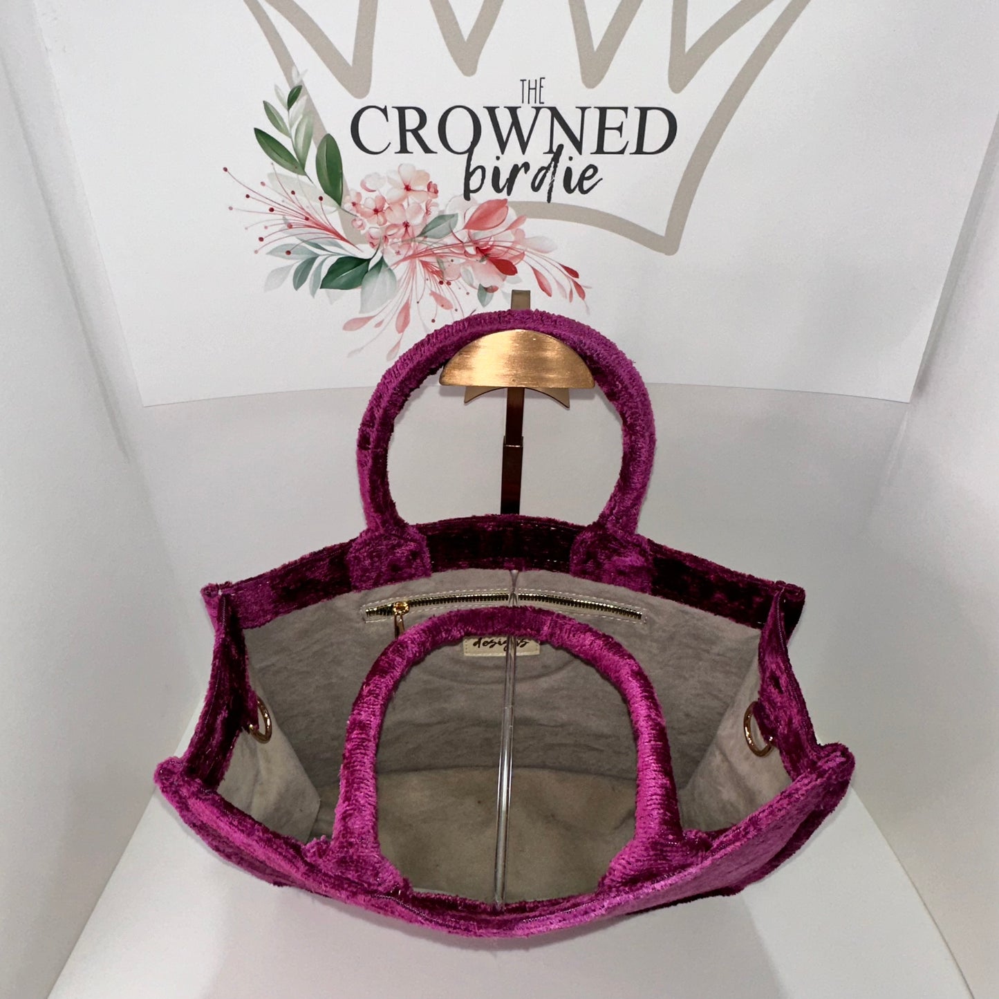 Magenta Medium Ikat Tote